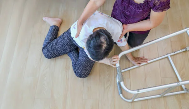 Que faire après une chute d’une personne âgée à domicile